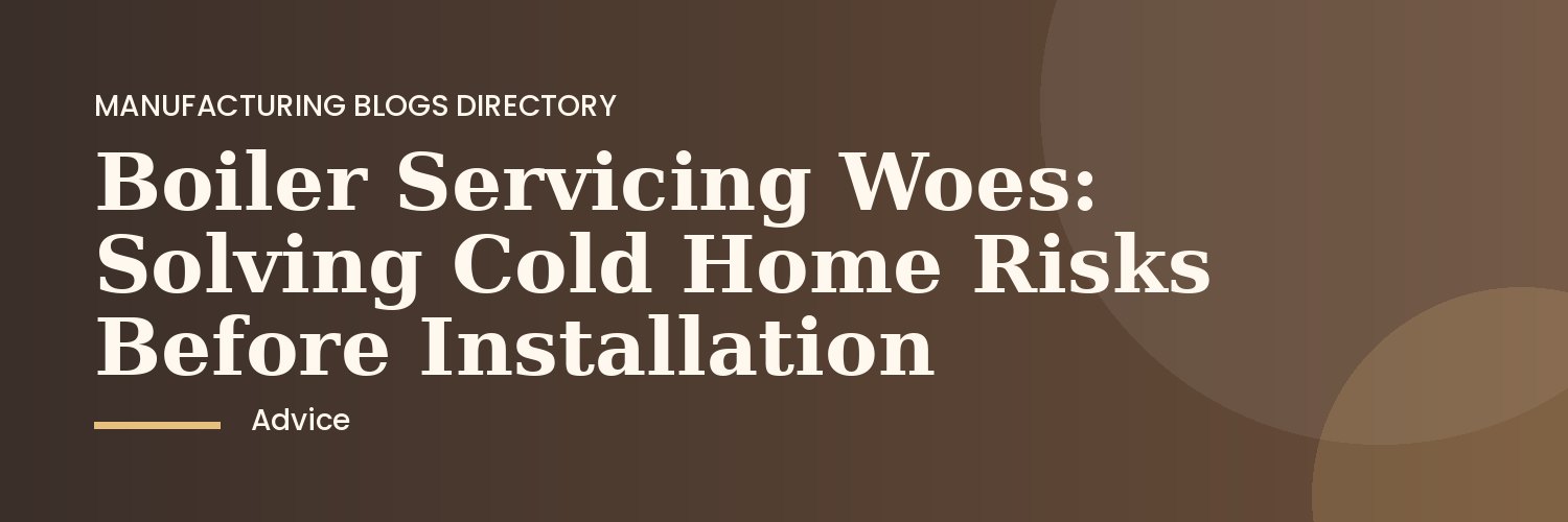 London home heating system with boiler servicing tools